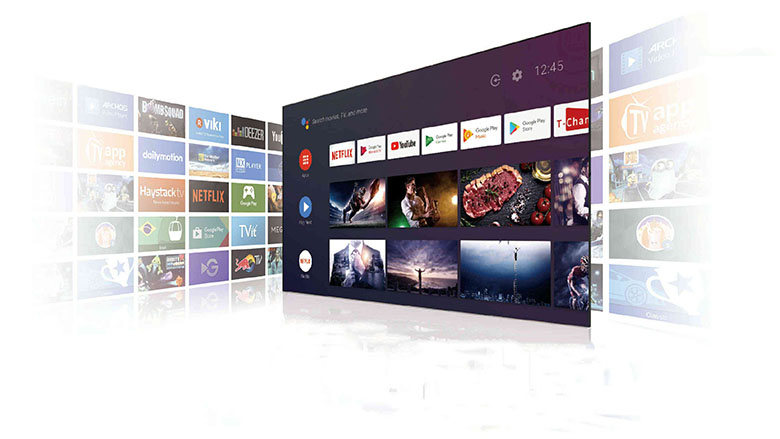 Hệ điều hành Ảndroid 9.0 - Android Tivi TCL 4K 65 inch 65P618