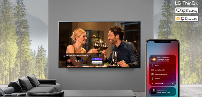 Smart Tivi LG 4K 65 inch 65UP8100PTB
