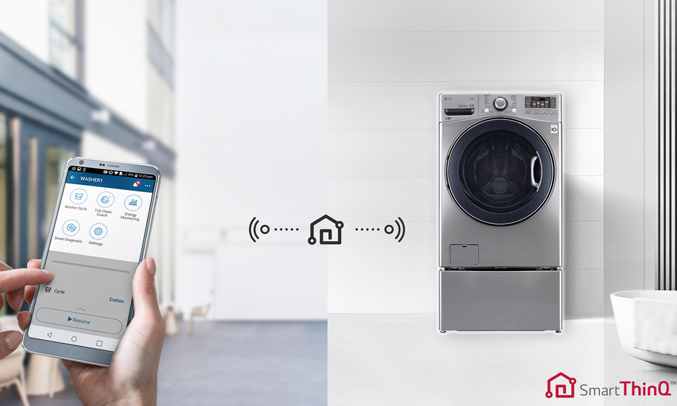 Máy giặt LG F2719SVBVB điều khiển từ xa