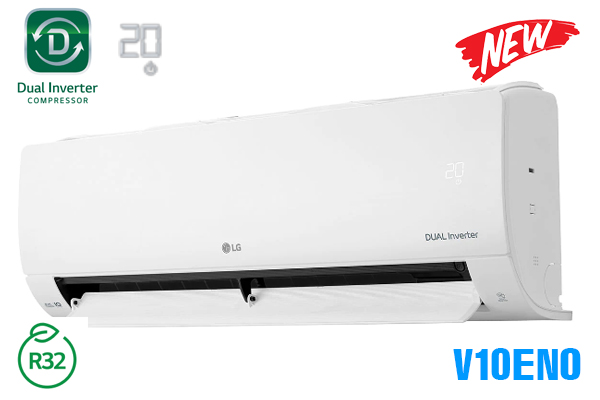 Điều hòa LG 1 chiều inverter 9000BTU V10ENO giá rẻ 2023